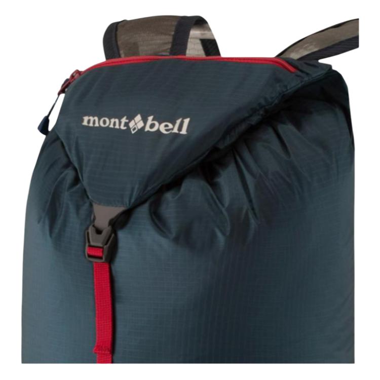 MONTBELL 15L Travel Lightweight Commuter Backpack Outdoor Bag Nylon Black Blue Unisex Same Couple