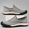 New Non-Slip Mens Sneakers Breathable Mesh Shoes Lightweight Casual Walking Shoes Slip-On Driving Footwear Outdoor Male Loafers