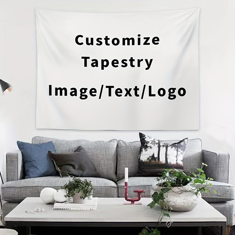 Arazzo Personalizzato Arazzo con Foto Personalizzata Appeso a Parete Per Camera da Letto, Soggiorno e Arredamento per Dormitorio, Arte da Parete Moderna per la Casa