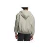 adidas Originals Shmoofoil Nylon Canvas Kapuzenbequeme Lockere Jacke Herrenjacke Silber-Kiesel Universität-Orange IX9021