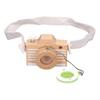 Wooden Camera Toy Educational Portable Innovative Basswood Kaleidoscope Camera for Children Toddlers