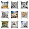 Home Decor Wildlife Pillowcase Decorative Tiger Pattern Print Pillowcase Car Sofa Home Cushion Cover