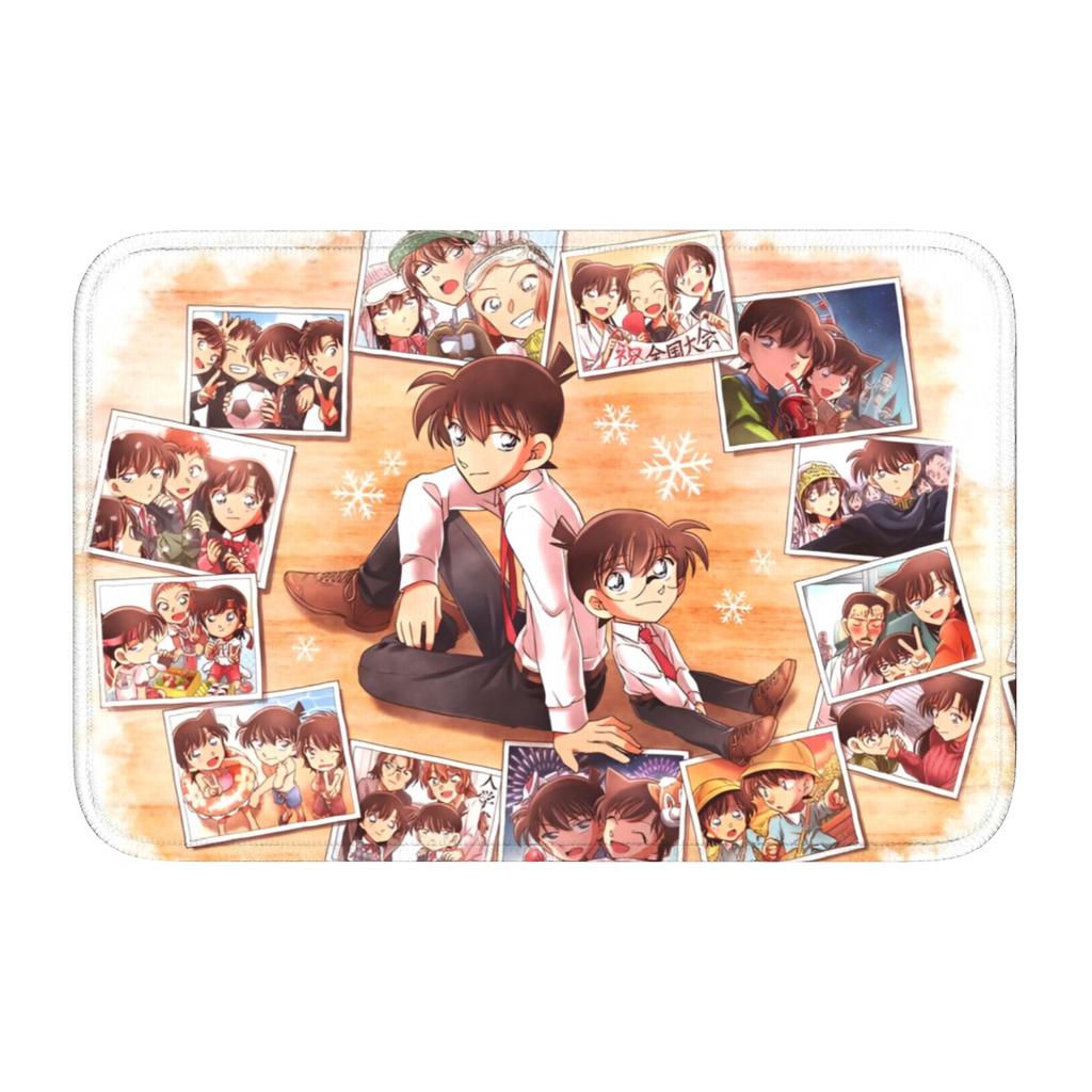 Zabawny Detektywistyczny Anime Conan Wycieraczka Antypoślizgowa Łazienka Kuchnia Mata Powitalna Salon Drzwi Podłoga Wejście Dywanik Mata na Stopy