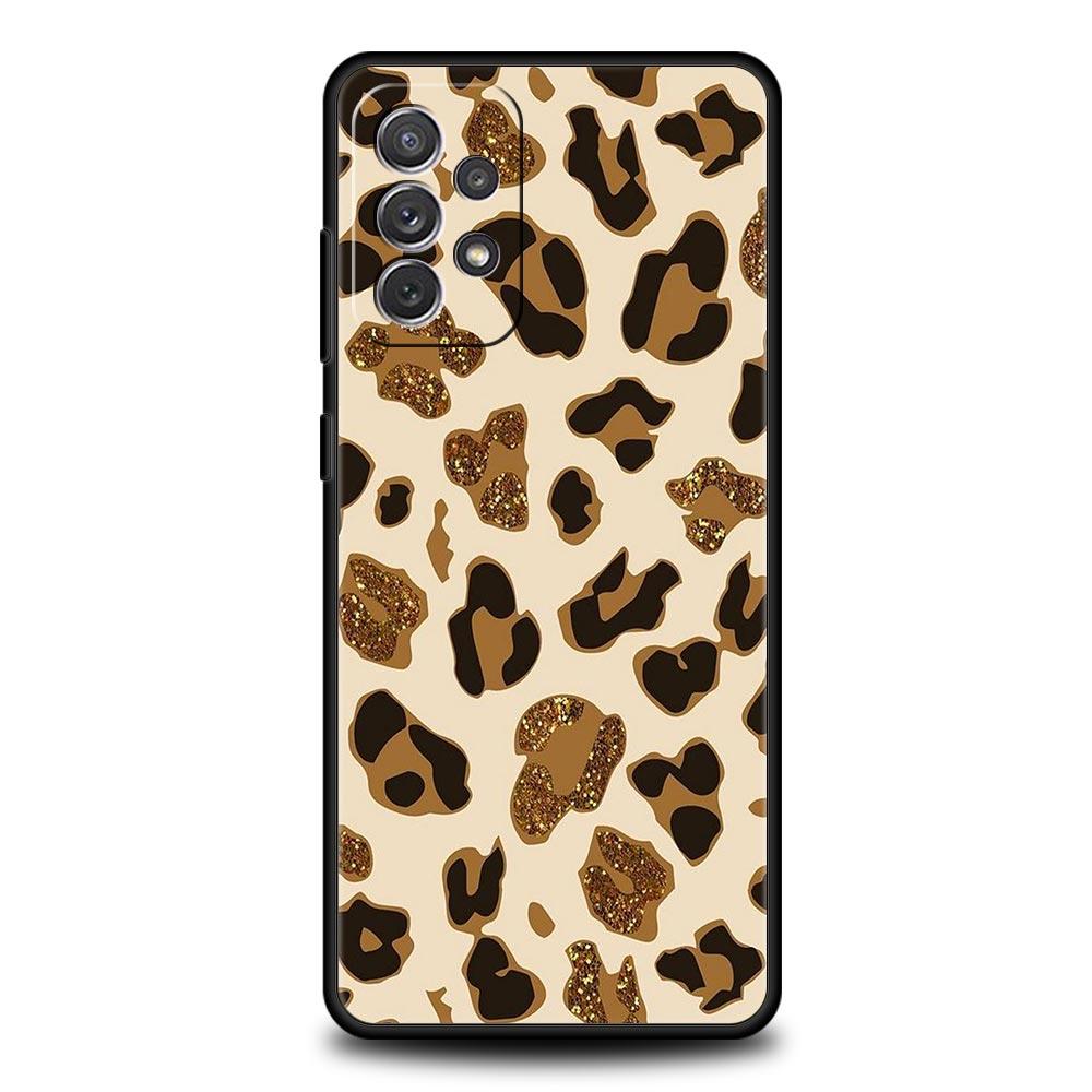 Etui na telefon z wzorem tygrysa, pantery i kwiatów dla Samsung A13 A51 A71 A41 A31 A21S A11 A01 A03S A12 A32 A52 A22 A23 A33 A53 A73 5G
