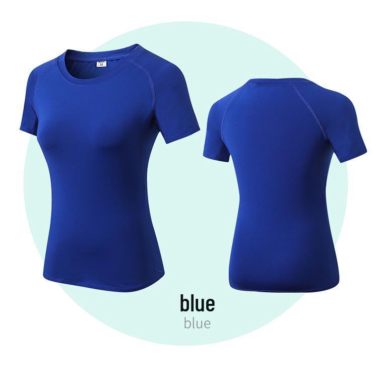 PRO Quick-Dry Sweat-Wicking Stretchy Short Sleeve Fitness T-Shirt