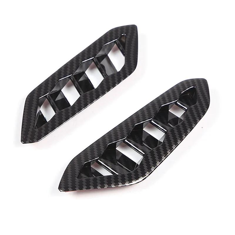 

For BMW 1 Series 2 Series F40 F44 2020-2026 ABS Carbon Fiber Style Car Dashboard Air Outlet Frame Decorative Cover