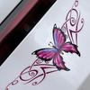 Car Sticker 3D Butterfly Vehicle Styling Butterfly Swirl Sticker Decal for Car Body, Window & Women’s Car Accessory