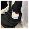 Hello Kitty Mini Bag for Girls Cute Cartoon Cat Shoulder Crossbody Bag Small Square Coin Purse KTB