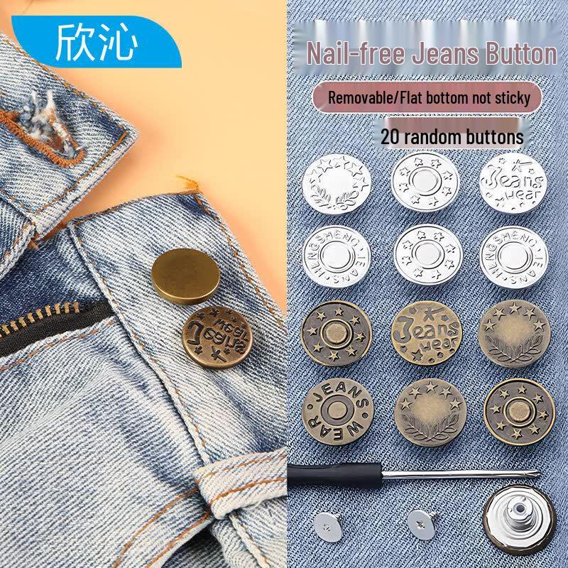 Multi-Purpose Garment & Fabric Fasteners Kit