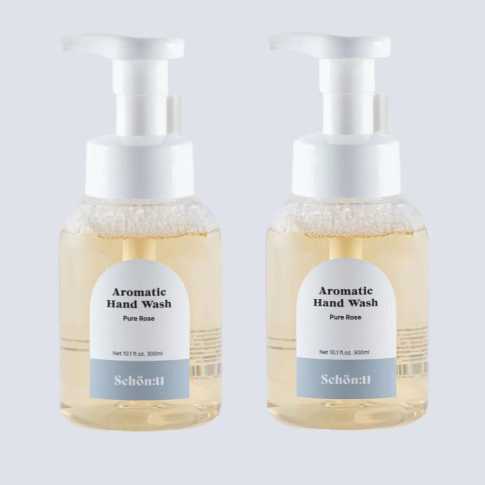 

Aromatic Hand Wash 300ml 2-Piece Set Foaming Hand Sanitizer Hand Soap 3. 2 baby powders