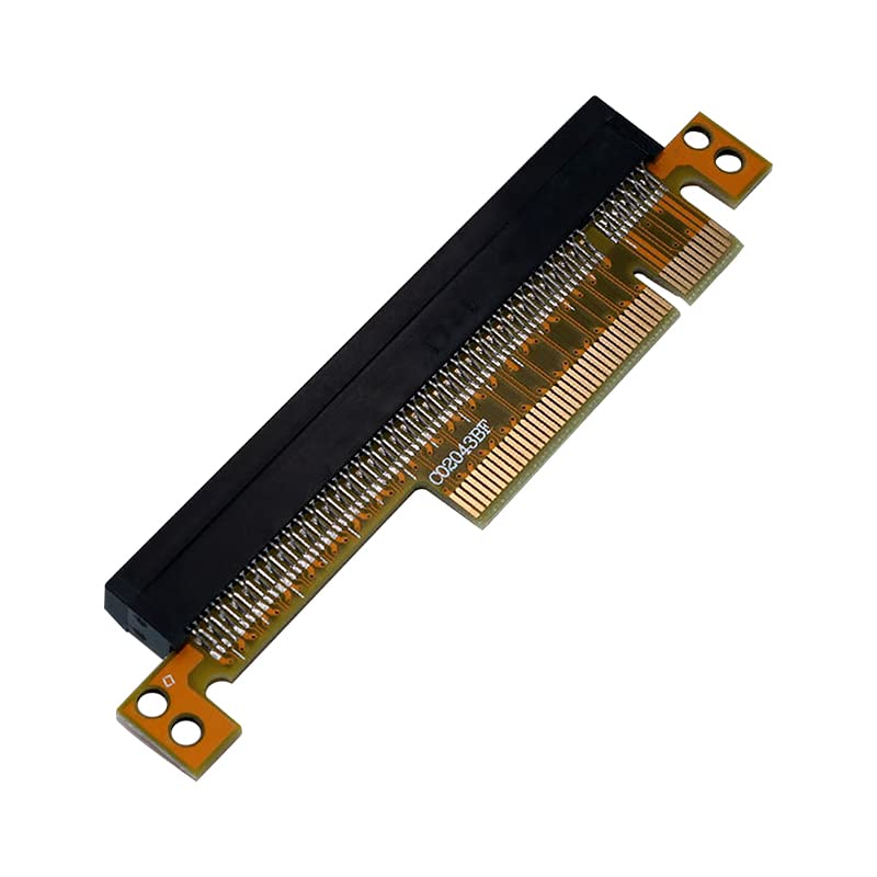 WLGQ PCI-E X8 - X16 180-degree Adapter PCIe Riser Card PCI Express Male-female Riser Card