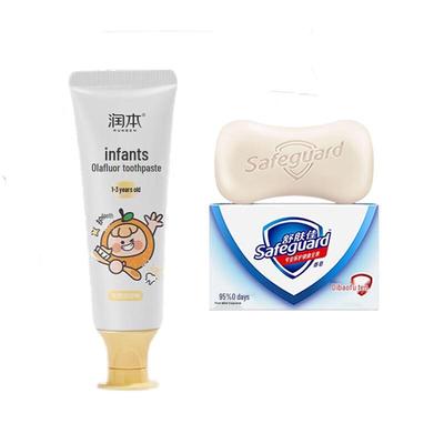 Safeguard Pure White Soap & Baby Toothpaste Combo