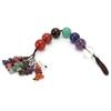 7 Chakra Crystal Pendant Car Hanging Ornament Pendulum Home Decoration for Yoga Meditation