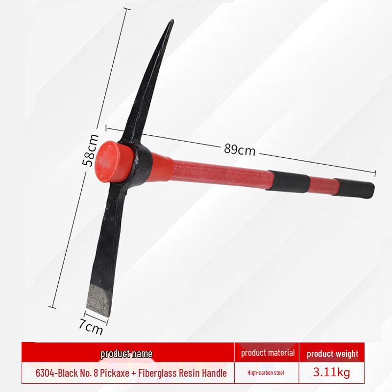 Forged Farm and Garden Pickaxe