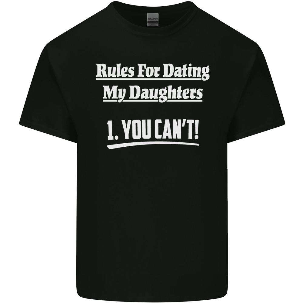 Rules for Dating My Daughters Fathers Day Mens Light Cotton T-Shirt Unisex T-Shirt XXXXL
