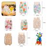 Colorful Wooden Star Reward Jar For Kids With 25 Adorable Star Tokens For Learning Discipline And Motivation In Home And Office Settings