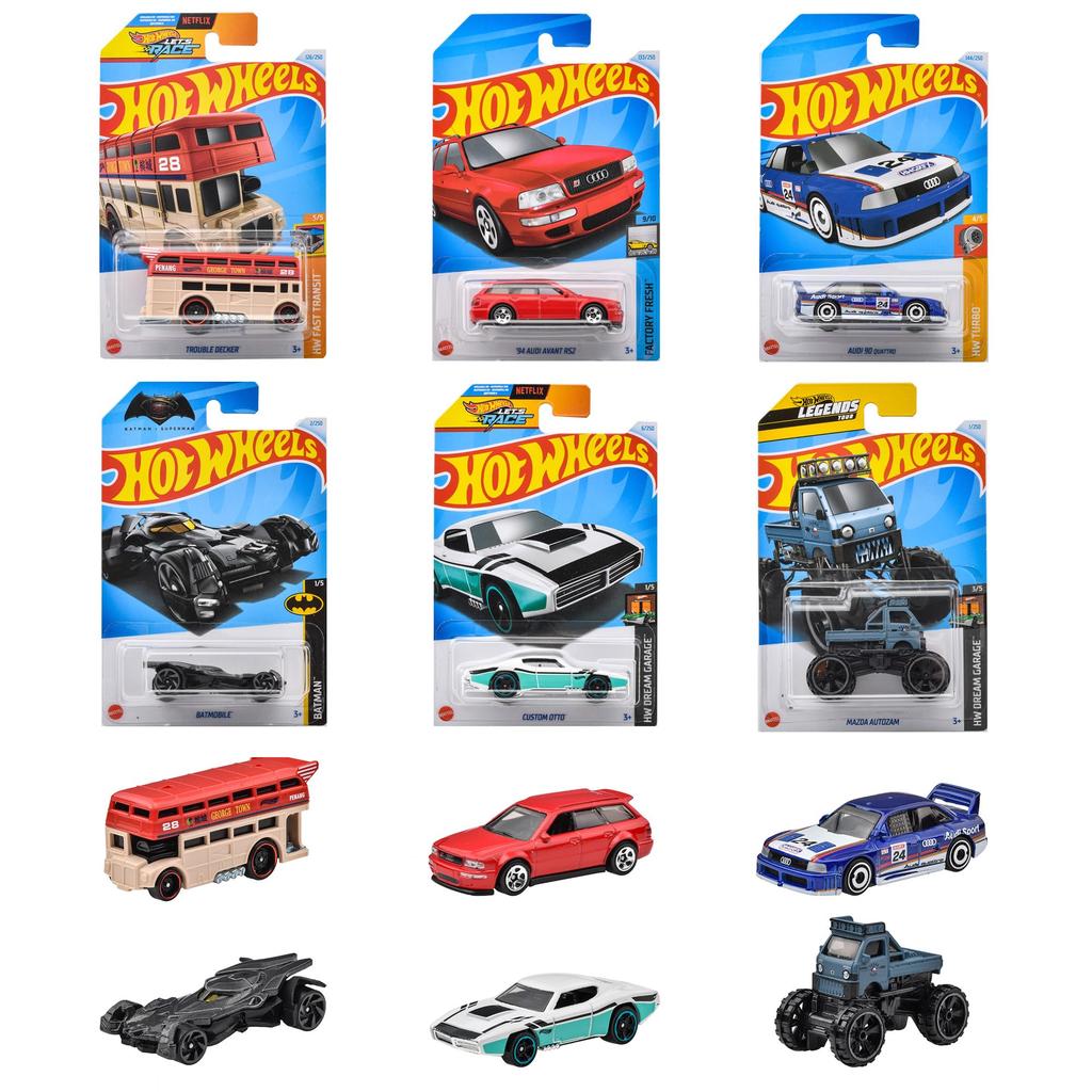 Hot Wheels Basic Cars G Fahrzeug Mini Alter 3 und Sortiment, 36er-Box, Spielzeug, Autos, Up, 98MG-C4982