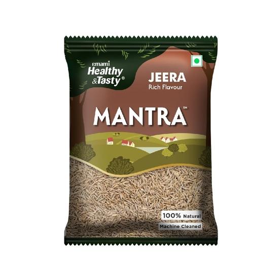 Эмами Здоровый и Вкусный Мантра Целый Зира (Тмин) Семена 100 грамм пакет