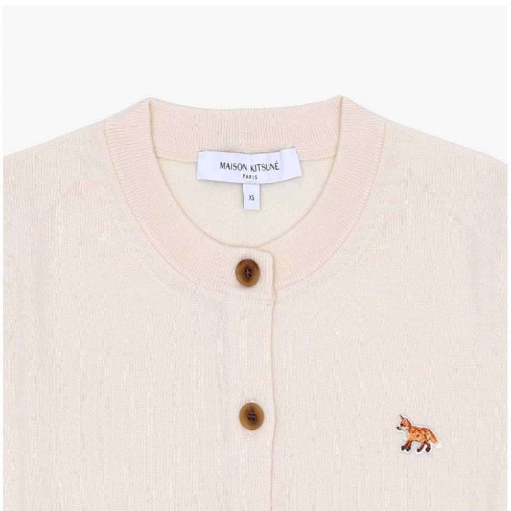 Maison Kitsune Women Cardigan Baby Fox Patch Pw00502kt1181 0306