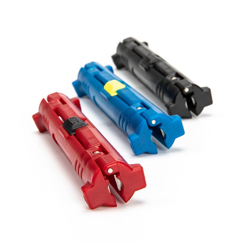 Multi-funktion Elektrische Draht Stripper Stift Draht Kabel Stift Cutter Rotary Koaxial Cutter Stripping Maschine Zangen Werkzeug
