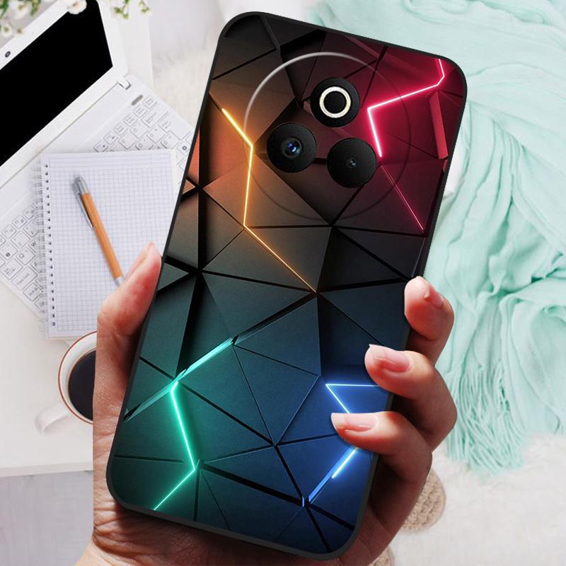 For Realme P3 Pro 5G Case Silicon Back Cover Phone Case for Realme P3 Ultra 5G Cases P 3 Pro Soft bumper coque Shockproof Fundas