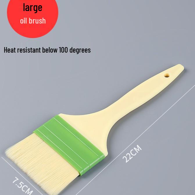 Soft Wool Kitchen Brush for Barbecue, Baking, Sauce, and Egg Wash