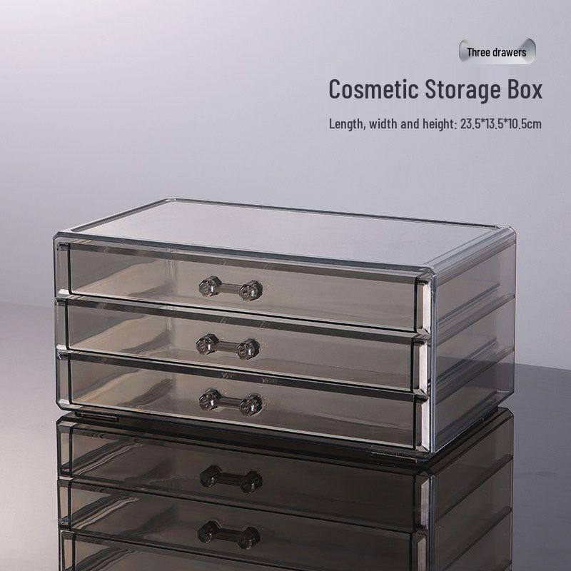 Desktop Drawer Jewelry & Cosmetics Organizer Box