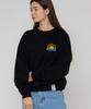GRAVER [Unisex] Oddsmile Sun Smile Sweatshirt_Black