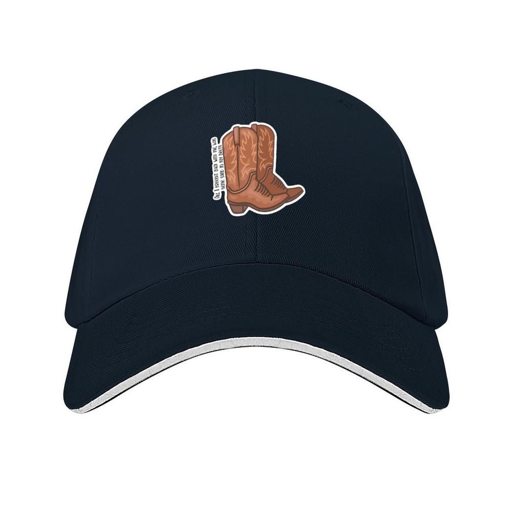 Cowboy-Stiefel Baseballkappe Luxushut Golfhut Ausflug am Strand Neue Mütze Damenmützen Herren