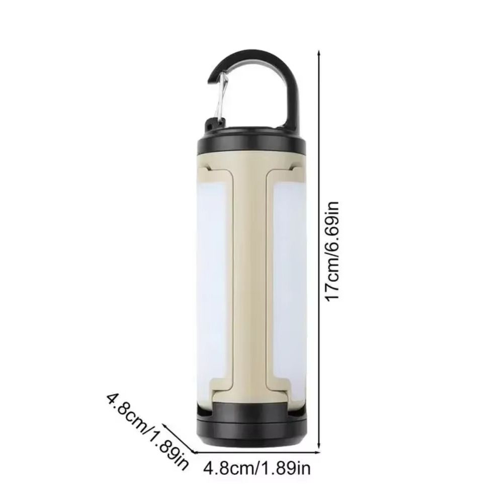 6 Modes Camping Lantern 3 Leaf Foldable Rechargeable Lantern Emergency Flashlight  Indoor Outdoor