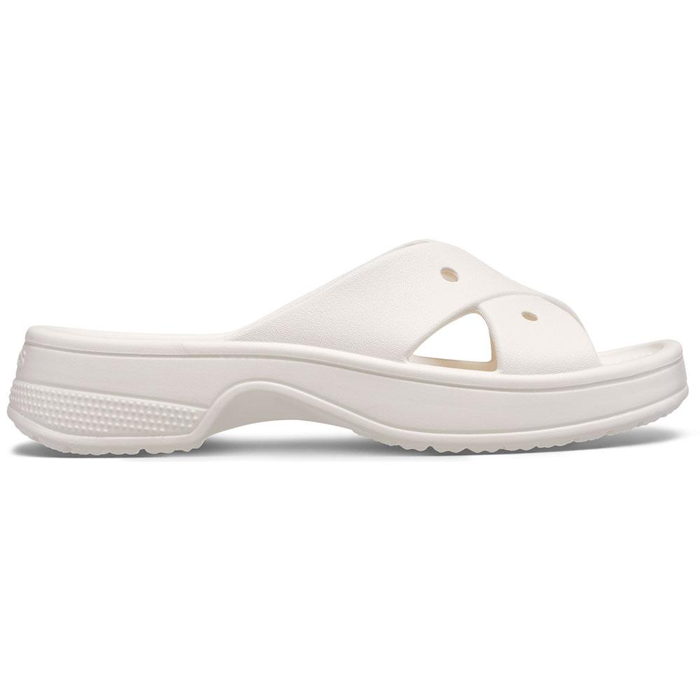 Sandals Crocs White Cross Strap