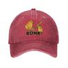 Fashion Unisex Cotton Cheems Bonk Meme Pixel Art Baseball Cap Adult Shiba Inu Dog Adjustable Dad Hat Women Men Hip Hop