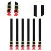6 Pieces Luggage Rope Roof Rack Tie Down Strap Black 1:10 Scale Replace Part Sturdy for RC Hobby Car