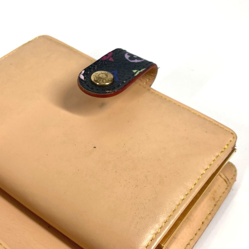 Louis Vuitton M92988 MonogramMulticolore Porte Monet Viennois Compact Wallet