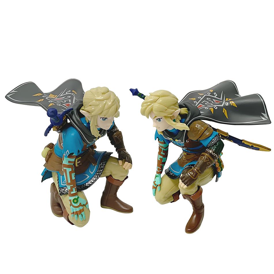 12CM The Legend of Zelda Anime Figure Link Treasure Box Monster Anime Figure Toys Action Figurine Model Collection Doll Toy Gift