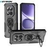 KEYSION Custodia blindata antiurto per Redmi Note 15 Pro+ 5G Silicone+PC Supporto ad anello metallico verticale Copri telefono per Redmi Note 15 4G 5G