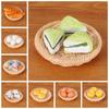 Cake Miniature Kitchen Food Decoration Simulate Resin Fruit Desserts Set  Doll House Decoration