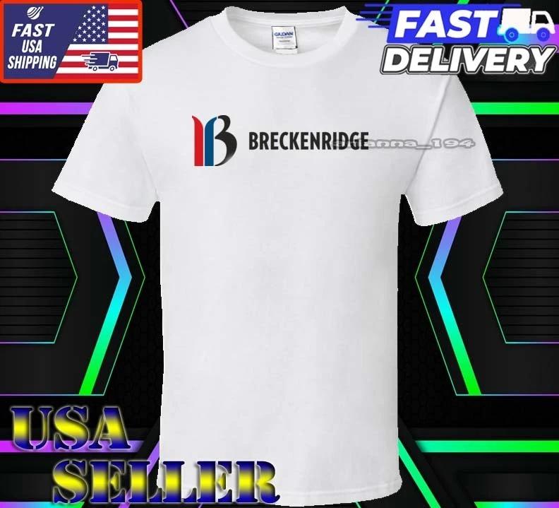 New Shirt Breckenridge Logo T-Shirt Funny American Usa Unisex Size S-5XL 3XL