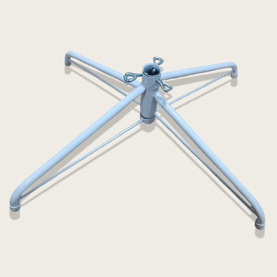 Metal Christmas Tree Stand Universal Folding Xmas Tree Base Replacement Artificial Tree Stand Fits 0.75-1.25inch Pole