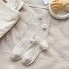 Women's Spring and Autumn Gauze Marked Antiodor Breathable Cotton Socks