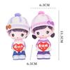 Resin Miniature Sweet Boy Girl Figures Bobblehead Wedding Decoration Doll  Hobby Collectibles Gifts