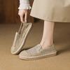 Fashion CRLAYDK Classic Loafers for Women Espadrilles Slip On Dressy Casual Lightweight Flats Ladies Travel Breathable Walking Shoes