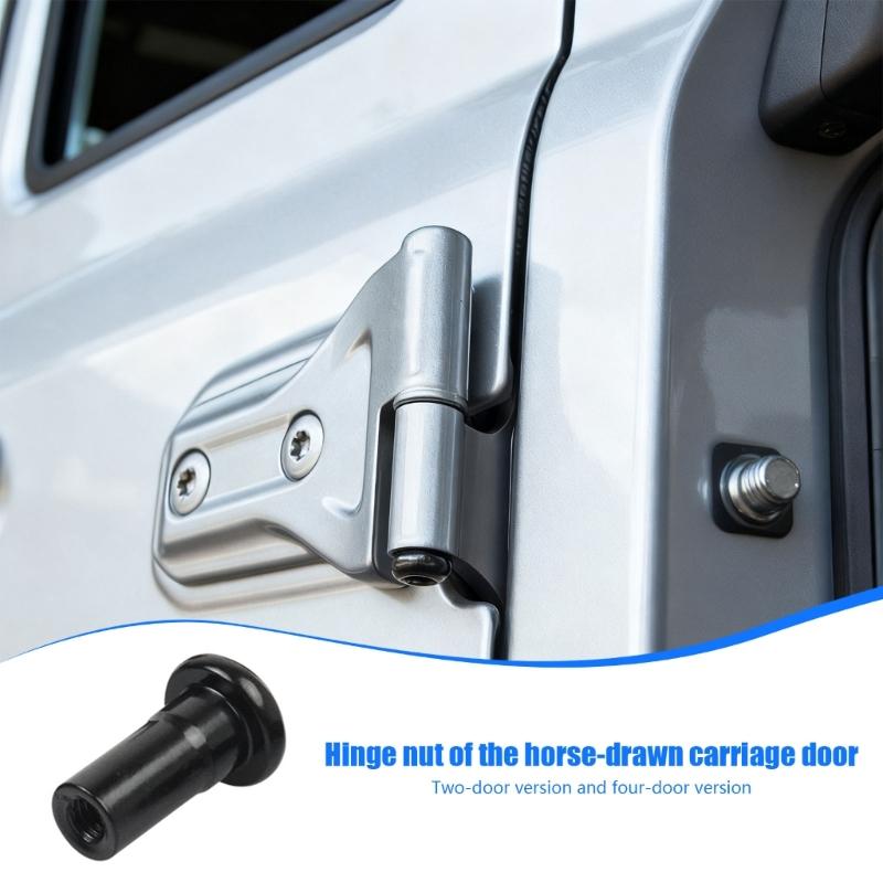 Car Corrosion Resistant Alloy Hinge Nut Screws for 2018 2025 Automobiles Featuring Simple Tool Less Setup and Durability