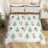 Christmas-themed Down Comforter Set Bedding Set 3-piece Duvet Cover Set