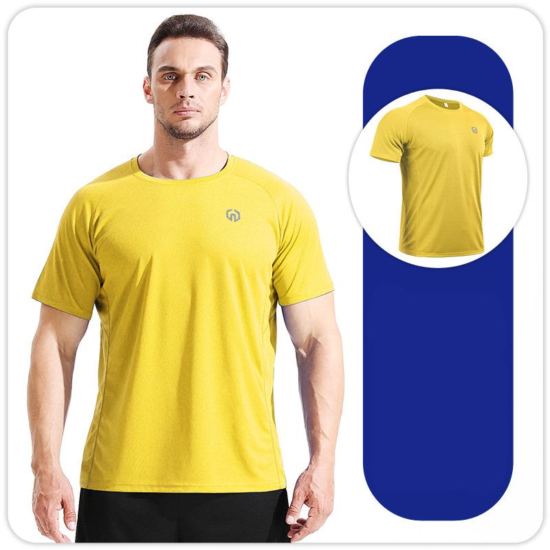 T-shirts de course pour hommes T-shirt de sport Hauts de fitness Vêtements de sport à séchage rapide Veste d'entraînement Vêtements de gym Maillots M L XL XXL 3XL 4XL
