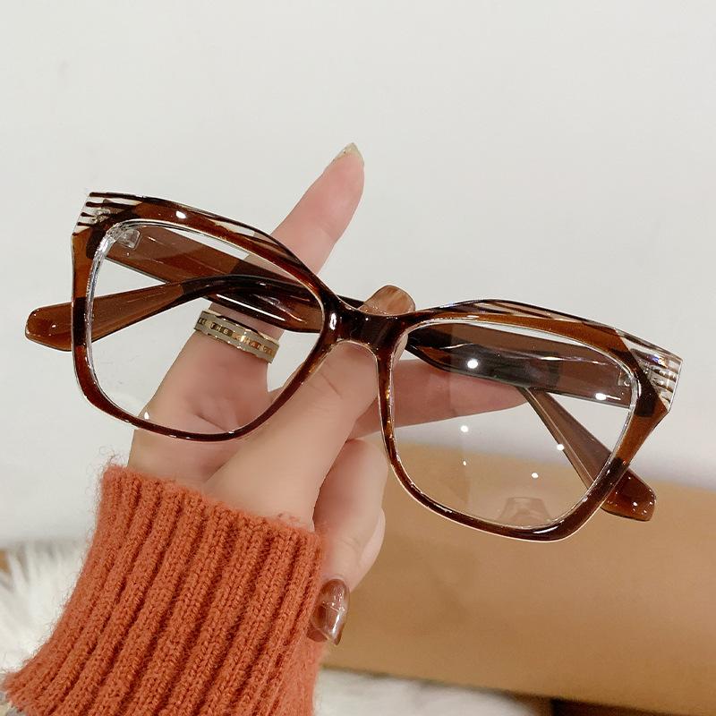 

Luxury Cat Eye Computer Eyeglasses Women Brand Designer Gradient Color Reading Glasses Anti Blue Light Fashion Presbyopia Glasse 0