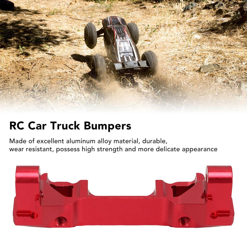 RC Crawler Car Bumper Beam Rear Collision Proof Base Aluminum Alloy   Axle Parts