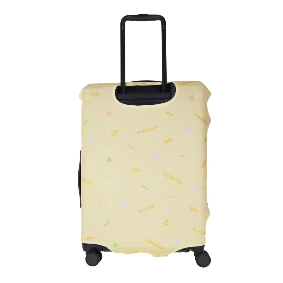 Suitcase Cover Gowell Suitcase Convenient Travel Goods Size Pokémon Cover, (Pikachu (Yellow), M)