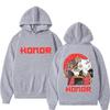 Cartoon HONIR Cat Hoodie Men Women Sweatshirt Print Unisex Streetwear Style Autumn Winter Fashion Tops Clothes