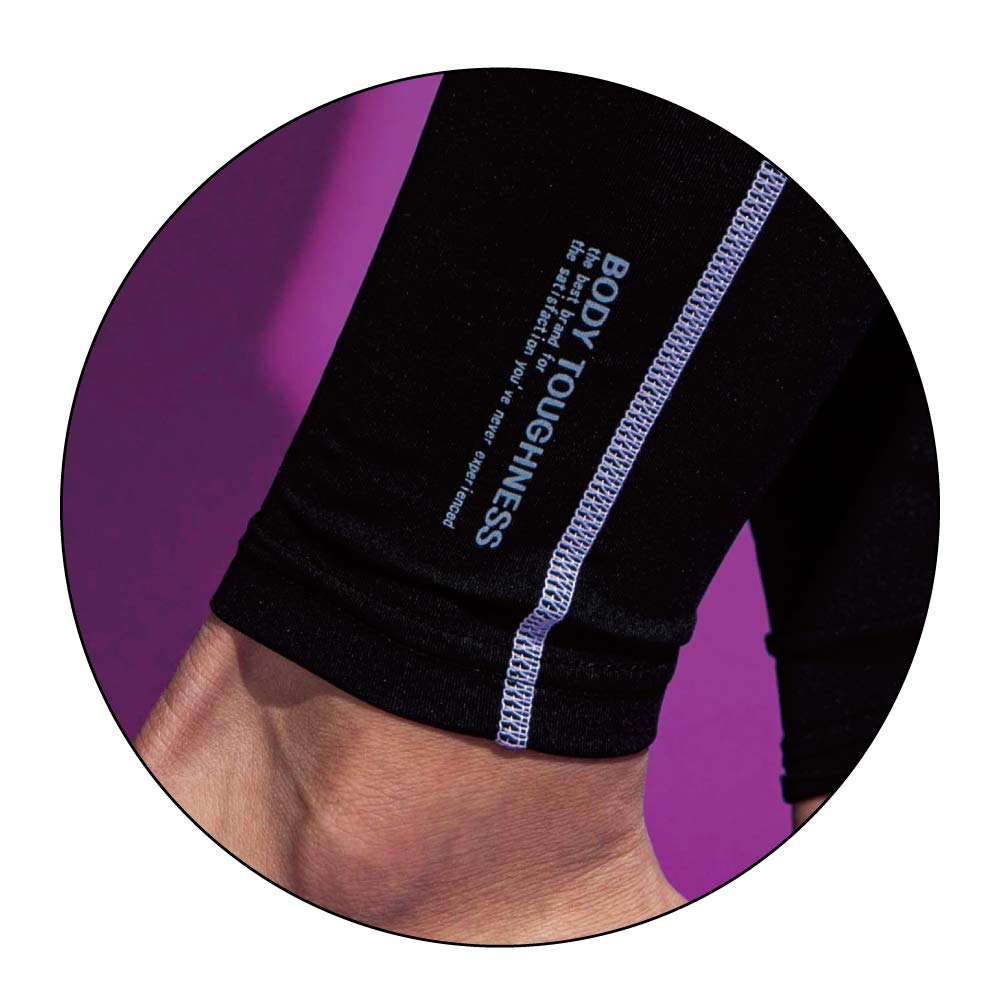 Otafuku Glove Body Tough Cooling and Deodorizing Power Stretch Long Pants Size M of JW-632 Black, (Pack 5)